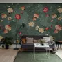 Tiny Poppy Flowers Wallpaper Mural