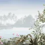 Vintage Forest with Lakescape Wallpaper Mural
