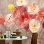 Papier peint panoramique coquelicots peinture à l'huile