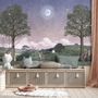 Kids Forest Animals Landscape Wallpaper Mural