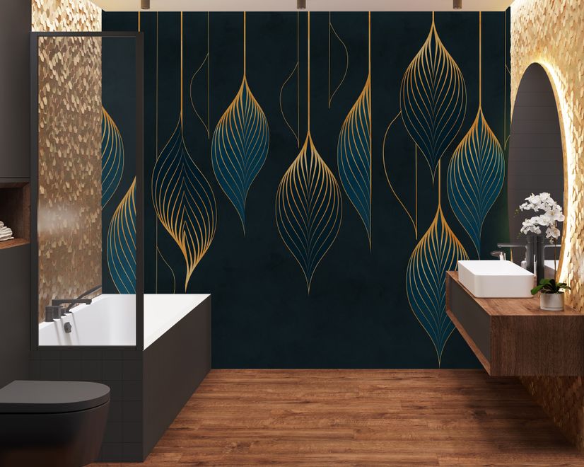 Abstract Geometric Art Wallpaper Mural
