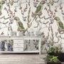Parrot on Branches Wallpaper Mural