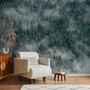 Misty Forest Wallpaper Mural