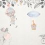 Baby Elephant with Hot air Balloons Wallpaper Mural
