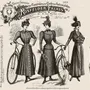 Retro French Clothing Art Wallpaper Mural