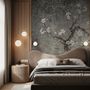 Vintage Dark Blossom Wallpaper Mural