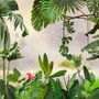 Realistic Tropical Jungle Plants Landscape Wallpaper Mural