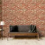 Vintage Red Orange Brick Stone Wallpaper Mural