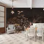 Dark Tropical Plants Wallpaper Mural