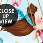 Little Child and Swing Wallpaper Mural